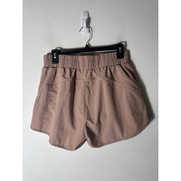 Buff Bunny Taupe Athletic Shorts with 2" Inseam Sz L - Picture 2 of 2
